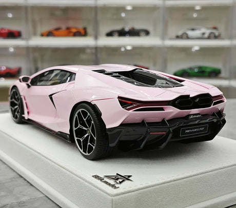 BBA Lamborghini 2023 Revuelto بينك 1:18 – نموذج راتنج قابل للجمع