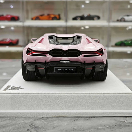 BBA Lamborghini 2023 Revuelto بينك 1:18 – نموذج راتنج قابل للجمع