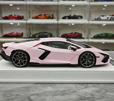 BBA Lamborghini 2023 Revuelto بينك 1:18 – نموذج راتنج قابل للجمع