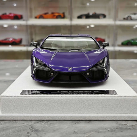 BBA Lamborghini 2023 Revuelto Purple 1:18 – نموذج راتنج قابل للجمع