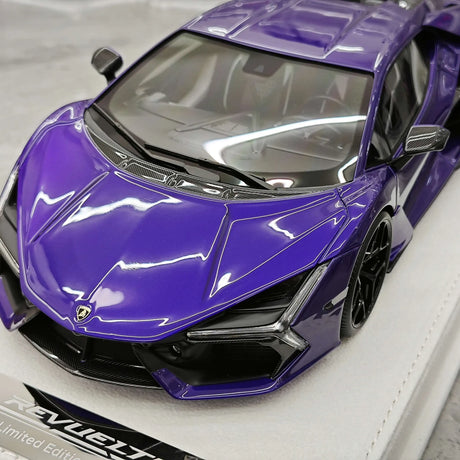 BBA Lamborghini 2023 Revuelto Purple 1:18 – نموذج راتنج قابل للجمع