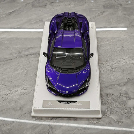 BBA Lamborghini 2023 Revuelto Purple 1:18 – نموذج راتنج قابل للجمع