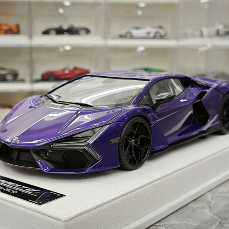 BBA Lamborghini 2023 Revuelto Purple 1:18 – نموذج راتنج قابل للجمع