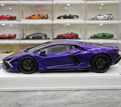 BBA Lamborghini 2023 Revuelto Purple 1:18 – نموذج راتنج قابل للجمع