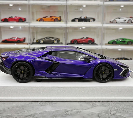 BBA Lamborghini 2023 Revuelto Purple 1:18 – نموذج راتنج قابل للجمع