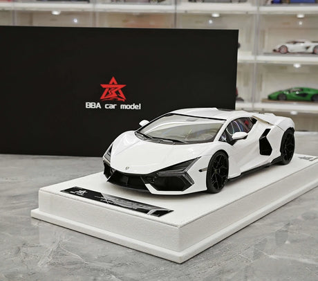 BBA Lamborghini 2023 Revuelto وايت 1:18 – راتنج نموذجي قابل للجمع