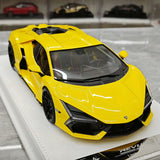 BBA Lamborghini 2023 Revuelto Yellow 1:18 – Resina da collezione per modelli in resina
