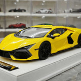 BBA Lamborghini 2023 Revuelto Yellow 1:18 – Resina da collezione per modelli in resina