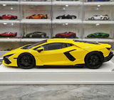 BBA Lamborghini 2023 Revuelto Yellow 1:18 – Resina da collezione per modelli in resina