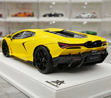 BBA Lamborghini 2023 Revuelto Yellow 1:18 – Resina da collezione per modelli in resina
