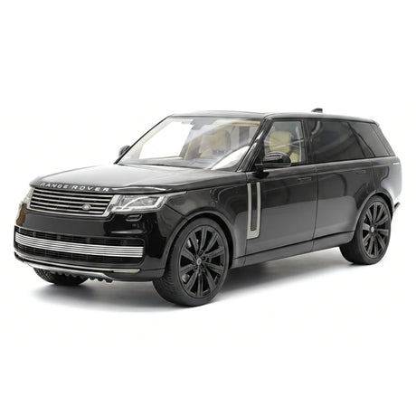 BBA Land Rover 2018 Range Rover Autobiografia LWB Black 1:18 – Resina Modelo de Resina de Coleção