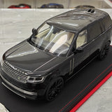 BBA Land Rover 2018 Range Rover Autobiografia LWB Black 1:18 – Modello di resina collezionabile