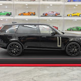BBA Land Rover 2018 Range Rover Autobiografia LWB Black 1:18 – Modello di resina collezionabile