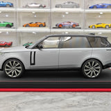 BBA Land Rover 2018 Range Rover Autobiografia LWB Gray 1:18 – Collezionabile Resina Modello di Resina