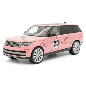BBA Land Rover 2018 Range Rover SVAutobiography Long Wheelwalk Pink Pig 1:18 – Resina modello in resina da collezione