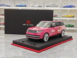 BBA Land Rover 2018 Range Rover SVAutobiografia Orso Fragola a passo lungo 1:18 – Resina modello in resina da collezione