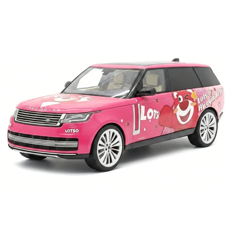 BBA Land Rover 2018 Range Rover SVAutobiografia Orso Fragola a passo lungo 1:18 – Resina modello in resina da collezione
