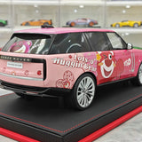 BBA Land Rover 2018 Range Rover SVAutobiografia Orso Fragola a passo lungo 1:18 – Resina modello in resina da collezione