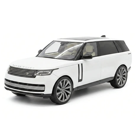 BBA Land Rover 2018 Range Rover SVAutobiografia Bianco a passo lungo 1:18 – Resina modello in resina collezionabile