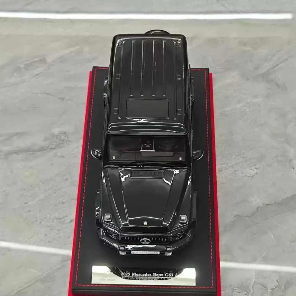 [BBA] 1:18 Mercedes-Benz 2025 G63 AMG Black Model Car Resin