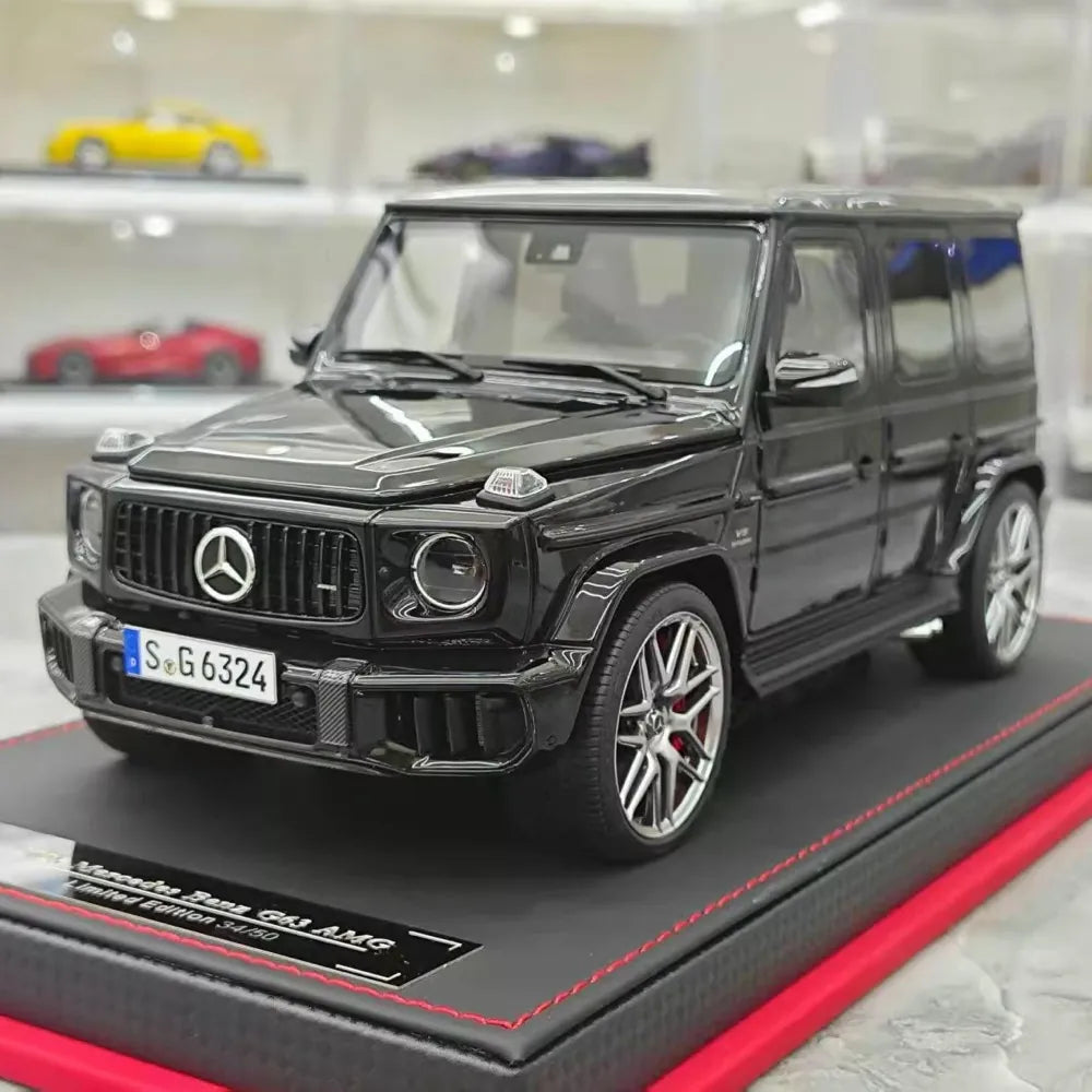 [BBA] 1:18 Mercedes-Benz 2025 G63 AMG Black Model Car Resin