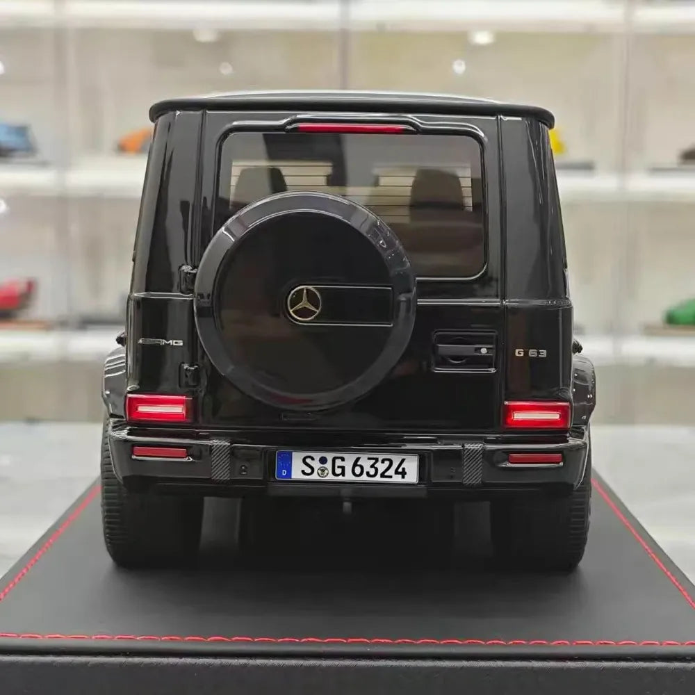 [BBA] 1:18 Mercedes-Benz 2025 G63 AMG Black Model Car Resin