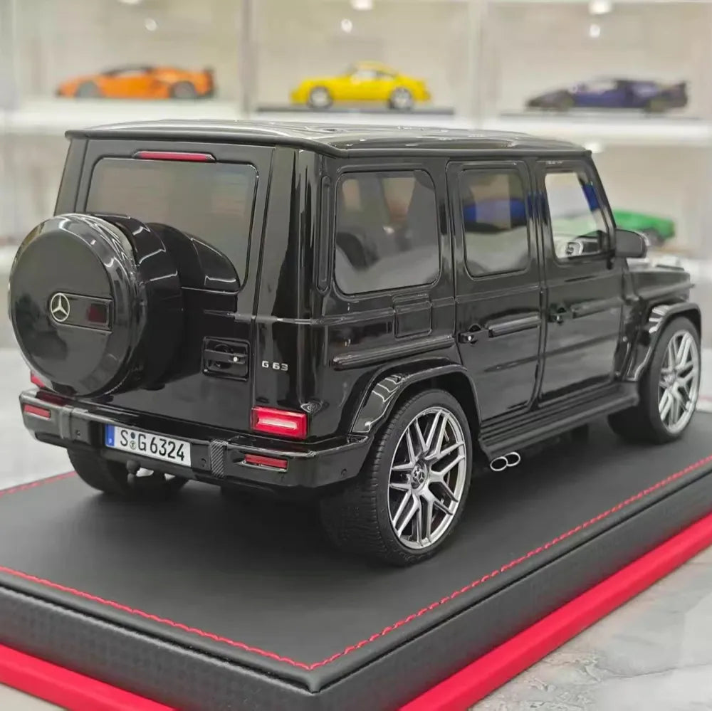 [BBA] 1:18 Mercedes-Benz 2025 G63 AMG Black Model Car Resin