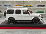 [BBA] 1:18 Mercedes-Benz 2025 G63 AMG White Model Car Resin