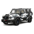 BBA Mercedes-Brabus 2025 G800 Camouflage Blue Badge 1:18 – Résine de modèle en résine de collection