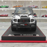 BBA Mercedes-Brabus 2025 G800 Camouflage Red Badge 1:18 – Résine de modèle en résine de collection