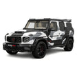 BBA Mercedes-Brabus 2025 G800 Camouflage Red Badge 1:18 – Résine de modèle en résine de collection