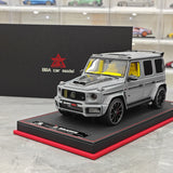 BBA Mercedes-Brabus 2025 G800 1:18 Cement Gray – Résine de modèle en résine de collection