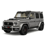 BBA Mercedes-Brabus 2025 G800 Frosted Gray 1:18 – Résine de modèle en résine de collection