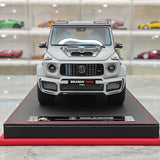 BBA Mercedes-Brabus 2025 G800 Matte Battle Gray 1:18 – Résine de modèle en résine de collection