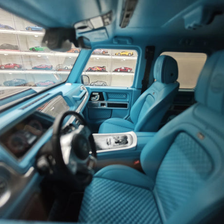 BBA Mercedes-Brabus 2025 G800 Matte Battle Gray 1:18 – Résine de modèle en résine de collection