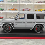 BBA Mercedes-Brabus 2025 G800 Matte Battle Gray 1:18 – Résine de modèle en résine de collection