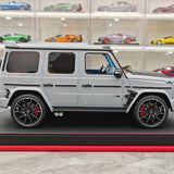 BBA Mercedes-Brabus 2025 G800 Matte Battle Gray 1:18 – Résine de modèle en résine de collection