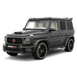 BBA Mercedes-Brabus 2025 G800 Noir mat 1:18 – Résine de modèle en résine de collection
