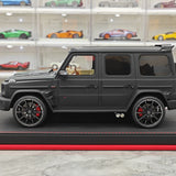 BBA Mercedes-Brabus 2025 G800 Noir mat 1:18 – Résine de modèle en résine de collection