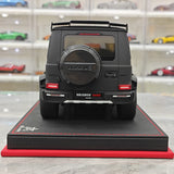 BBA Mercedes-Brabus 2025 G800 Noir mat 1:18 – Résine de modèle en résine de collection