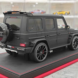BBA Mercedes-Brabus 2025 G800 Noir mat 1:18 – Résine de modèle en résine de collection