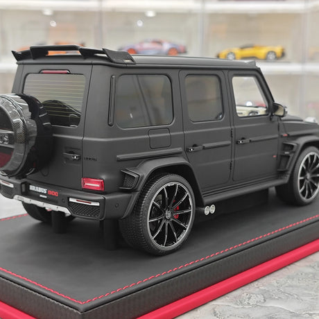 BBA Mercedes-Brabus 2025 G800 Noir mat 1:18 – Résine de modèle en résine de collection