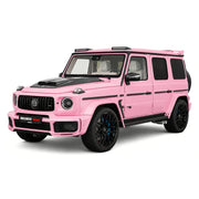 BBA Mercedes-Brabus 2025 G800 Matte rose 1:18 – voiture miniature de collection en résine