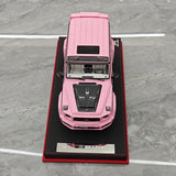 BBA Mercedes-Brabus 2025 G800 Matte Pink 1:18 – Résine modèle en résine de collection