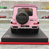 BBA Mercedes-Brabus 2025 G800 Matte Pink 1:18 – Résine modèle en résine de collection