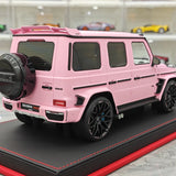 BBA Mercedes-Brabus 2025 G800 Matte Pink 1:18 – Résine modèle en résine de collection