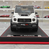 BBA Mercedes-Brabus 2025 G800 Panda 1:18 – Résine de modèle en résine de collection