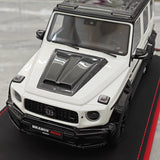 BBA Mercedes-Brabus 2025 G800 Panda 1:18 – Résine de modèle en résine de collection