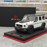 BBA Mercedes-Brabus 2025 G800 Panda 1:18 – Résine de modèle en résine de collection