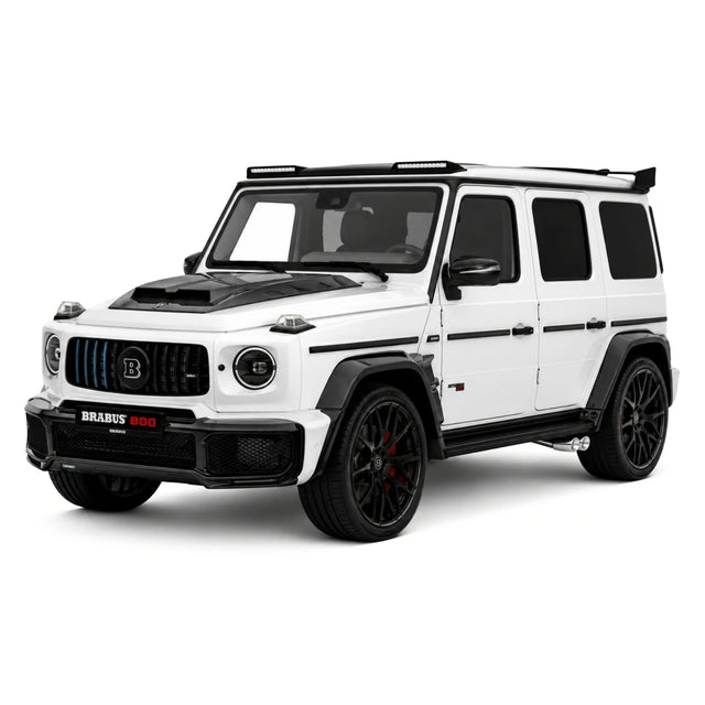 BBA Mercedes-Brabus 2025 G800 Panda 1:18 – Résine de modèle en résine de collection